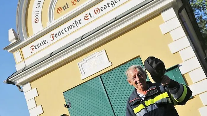 Gaddo Mandl ist Zugskommandant der FF St. Georgen am Sandhof