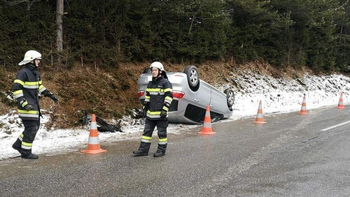 Die Feuerwehr Modriach war im Einsatz