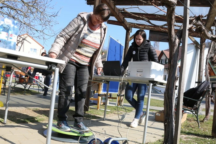 Die „MOVEluenzer“ der Fachhochschule Bad Gleichenberg boten einen persönlichen Fitness-Check an.