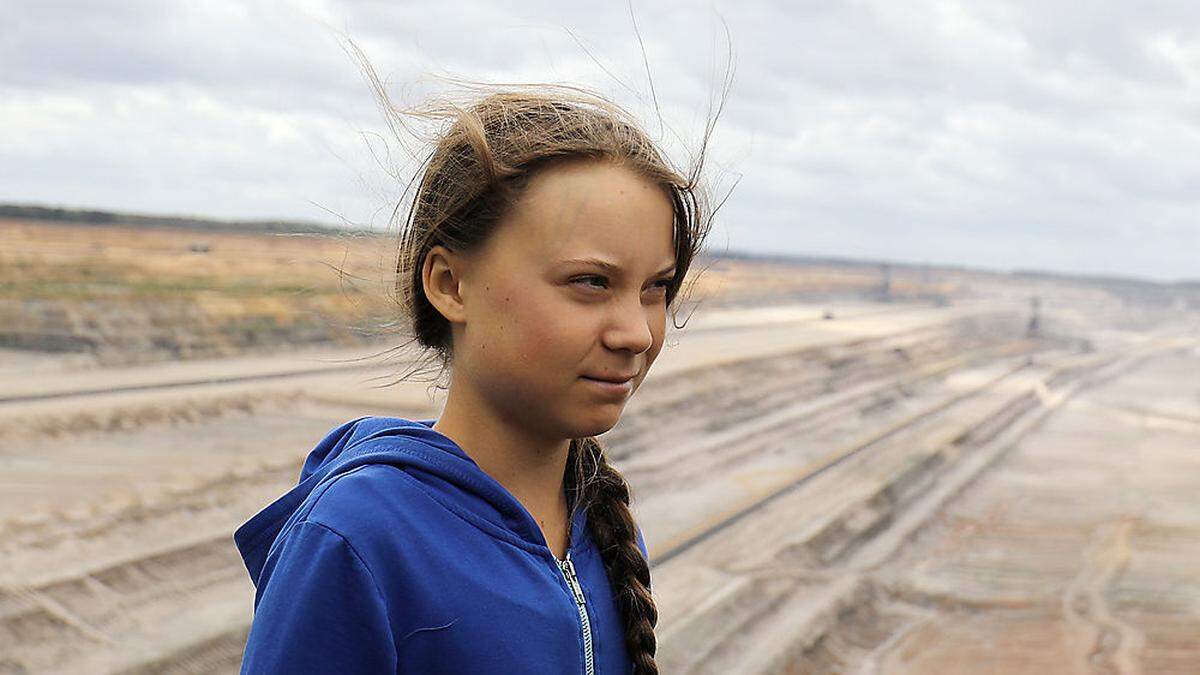 Die schwedische Klimaaktivistin Greta Thunberg