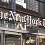 (FILES) In this file photo taken on September 6, 2018 The New York Times building is seen  in New York. - President Donald Trump doesn't like what he reads in two of America's biggest newspapers, The New York Times and Washington Post -- so he won't be getting them anymore."We did not renew our subscription, that is correct. This will be a significant cost savings to taxpayers," White House spokeswoman Stephanie Grisham told AFP.Trump on October 21, 2019 had told Fox News -- the television network that he watches daily and relies on for largely friendly coverage -- that he didn't want to get the papers because they are "fake." (Photo by ANGELA WEISS / AFP)