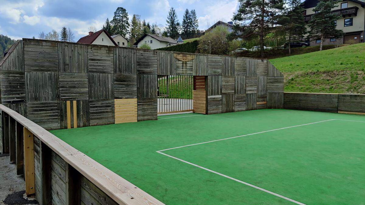 Der Funcourt in Birkfeld wurde saniert und ist wieder bespielbar