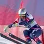 Lindsey Vonn stürzte bei der Olympiaabfahrt in Cortina