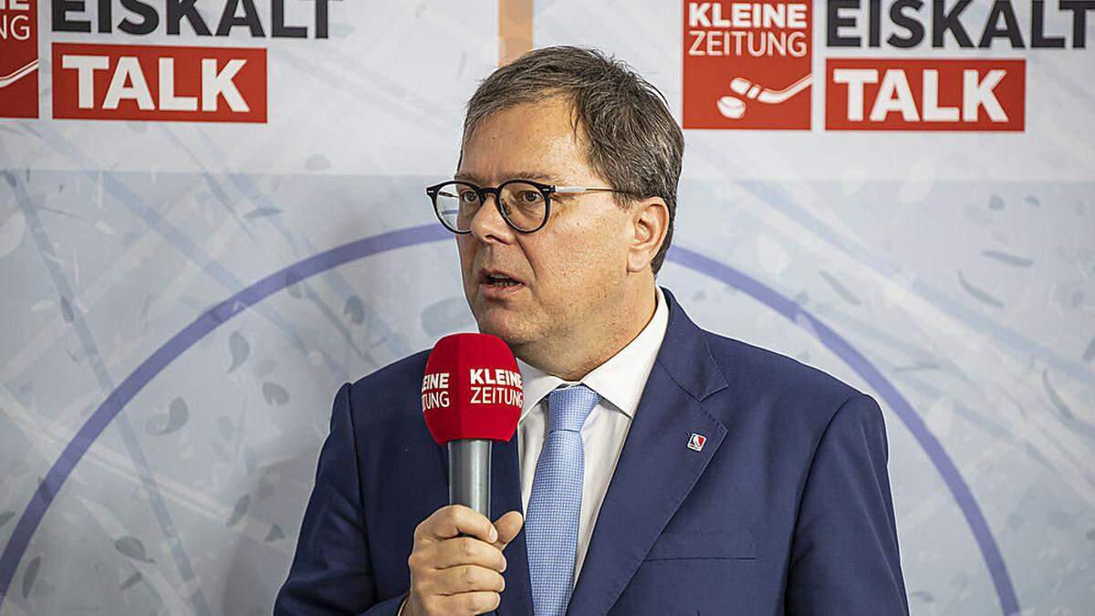 Gernot Mittendorfer strebt seine zweite Amtszeit als ÖEHV-Präsident an
