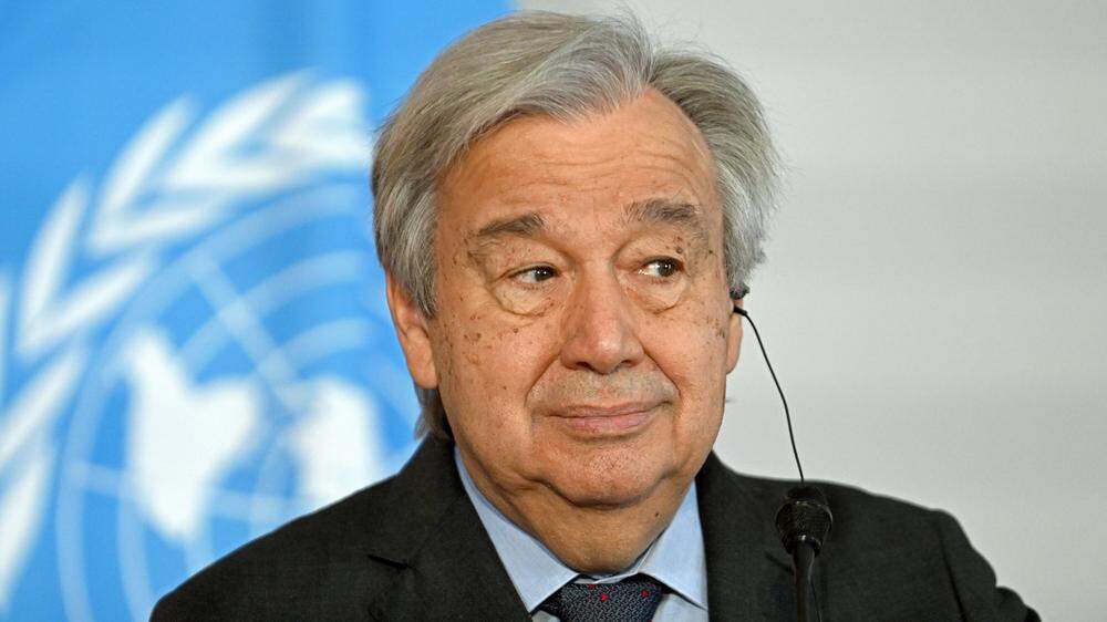UNO-Generalsekretär António Guterres auf Österreich-Visite