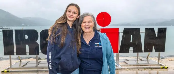 Margit und Marie Hofbauer sind seit 2019 wichtige Stützen in der Ironman-Organisation