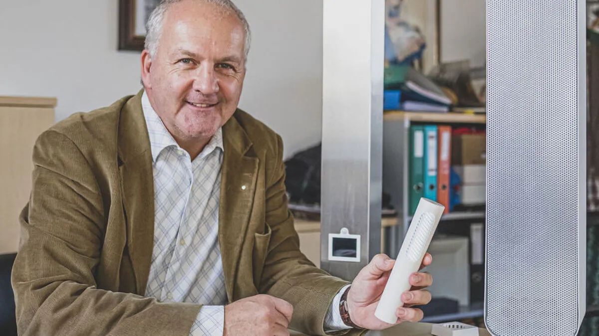 Johannes Blassnig und seine UVC-Lampen	
