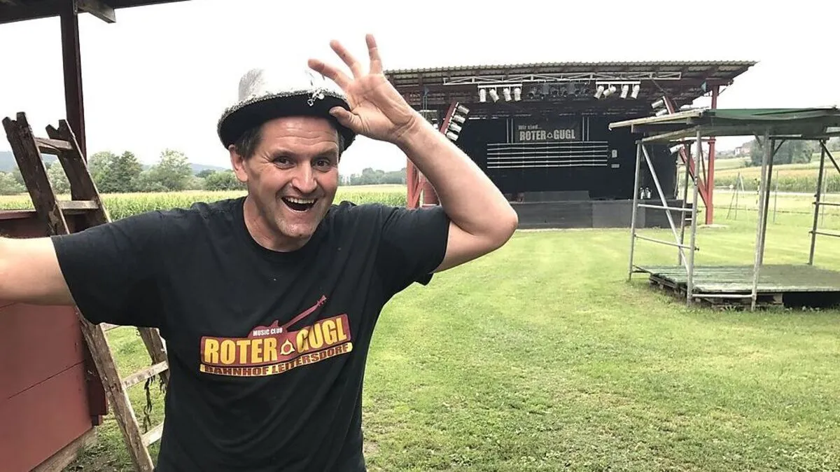 Werner Uitz hofft Hunderte Rock-Fans begrüßen zu dürfen