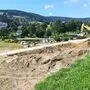 Die Baustelle am Ortsrand