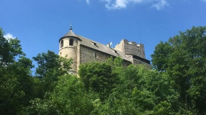 Bei diesem Wetter lohnt sich ein Besuch der Burgruine Gösting