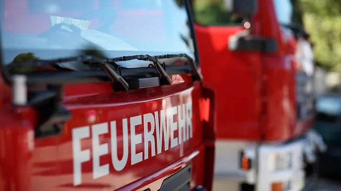 Die Feuerwehr Pöllau war mit 35 Mann im Einsatz