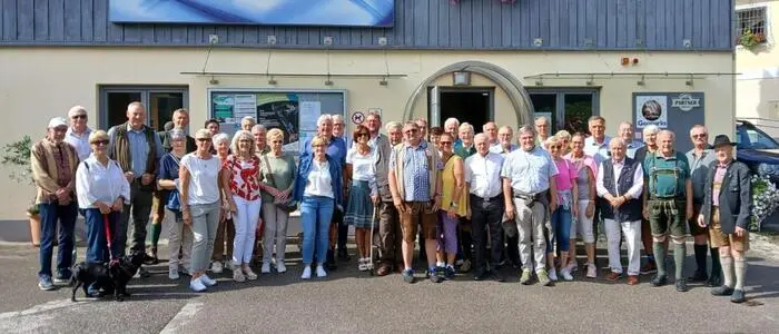40 Mitglieder des Altbürgermeisterclubs Liezen kamen nach Wildalpen