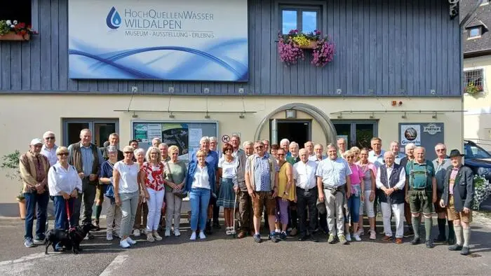 40 Mitglieder des Altbürgermeisterclubs Liezen kamen nach Wildalpen