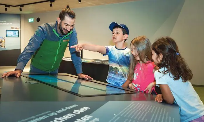 Im Haus der Steinböcke kann man tief in die Welt des Hochgebirges eintauchen