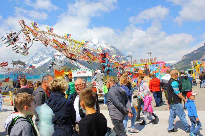 Nebst Festzelt und Krämermarkt darf in Irdning der Vergnügungspark nicht fehlen