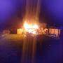 In St. Michael ist eine Gartenhütte in Brand geraten