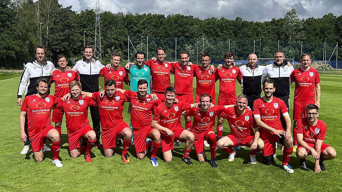 Das österreichische Team bei der &quot;EM der Notare&quot;