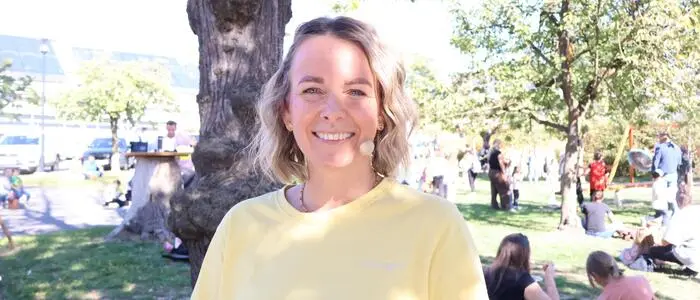 Sabrina Deutschmann, Gründerin von Löwenmut, lud vergangenen Sonntag ins Forum Kloster in Gleisdorf ein