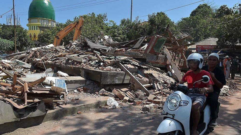 Beim Erdbeben am 5. August kamen mindestens 227 Menschen ums Leben