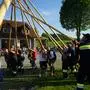Das Maibaumaufstellen der Freiwilligen Feuerwehr Piber