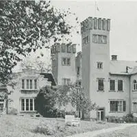Historisches Bild vom Panoramahof in der Panoramagasse