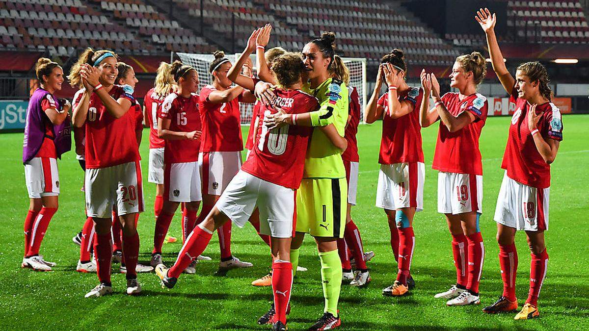 Das Frauen-Nationalteam hatte bislang viel Grund zu Jubeln