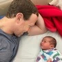 Zuckerberg mit Tochter Aurelia