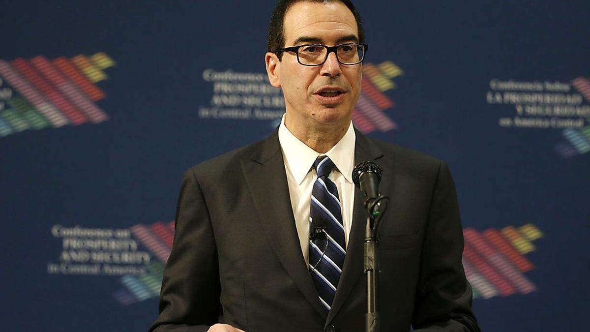 US-Finanzminister Steve Mnuchin