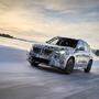 Die Prototypen des BMW X1 bei Wintererprobungen im nordschwedischen Arjeplog