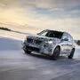 Die Prototypen des BMW X1 bei Wintererprobungen im nordschwedischen Arjeplog