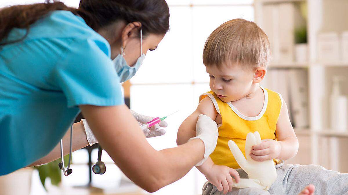 Bis zum vollendeten zweiten Lebensjahr ist die Impfung gratis