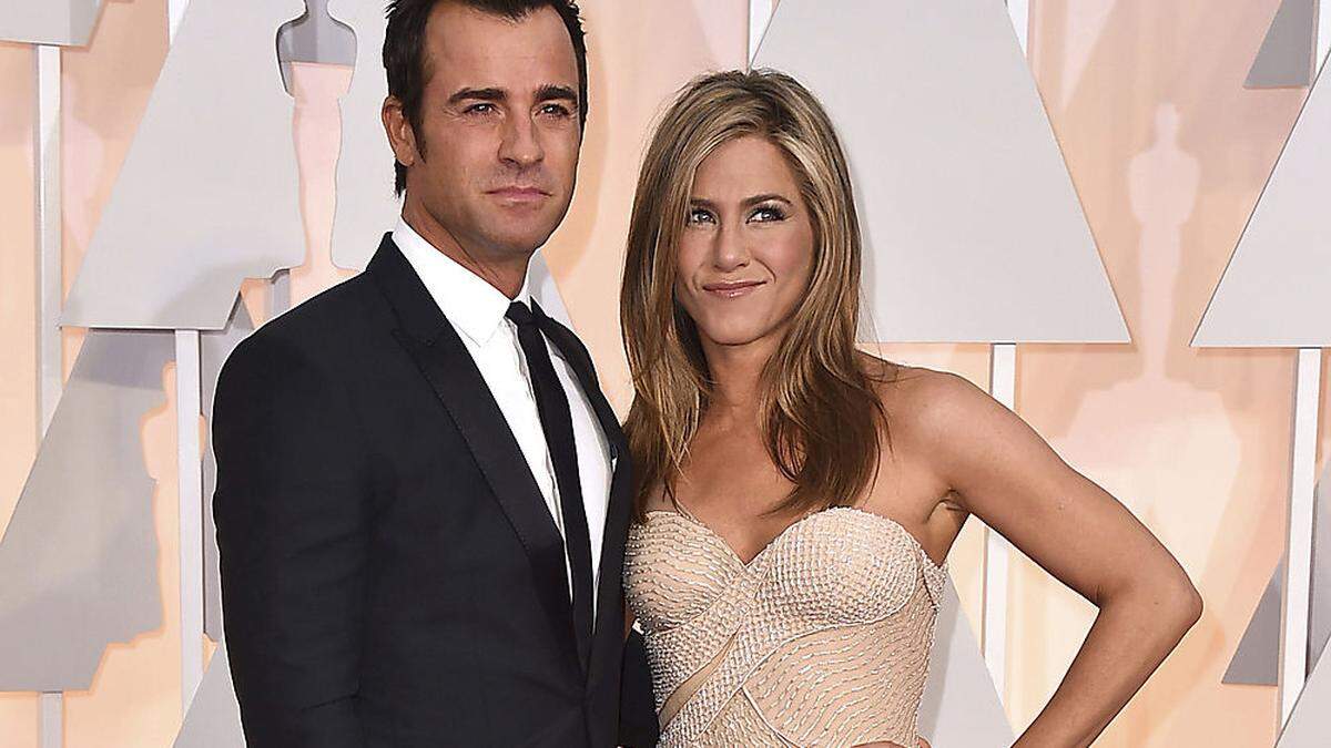 Seit Februar sind sie schon kein Paar mehr: Justin Theroux, Jennifer Aniston