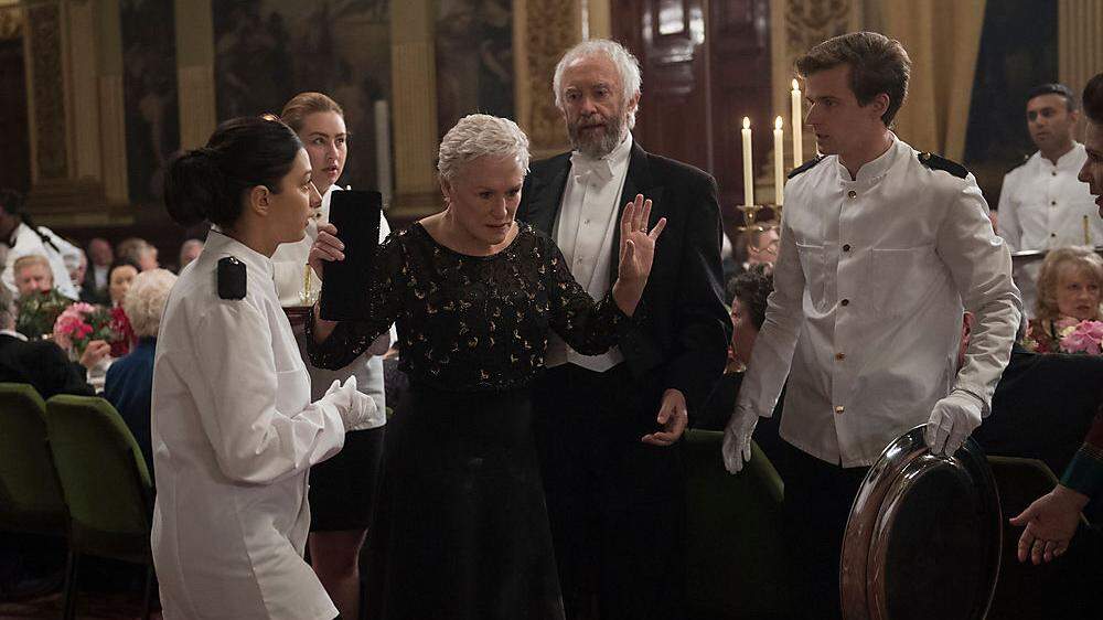 Glenn Close steht auf und emanzipiert sich von ihrem Mann – ausgerechnet bei der Verleihung des Literaturnobelpreises in Stockholm