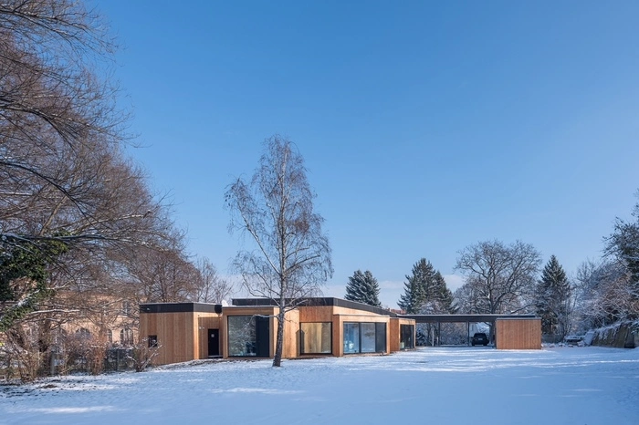 Auch bei Jugendzentren versucht die Stadt, auf architektonische Qualität zu achten, zum Beispiel beim Jugendzentrum Echo. Geplant von "pürstl langmaier architekten".