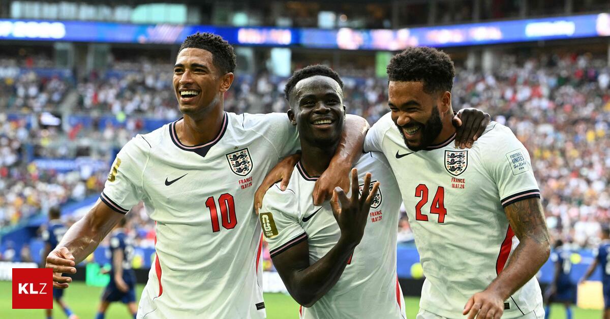 6:4! England ist in einem verrückten Spiel gegen Frankreich Dritter