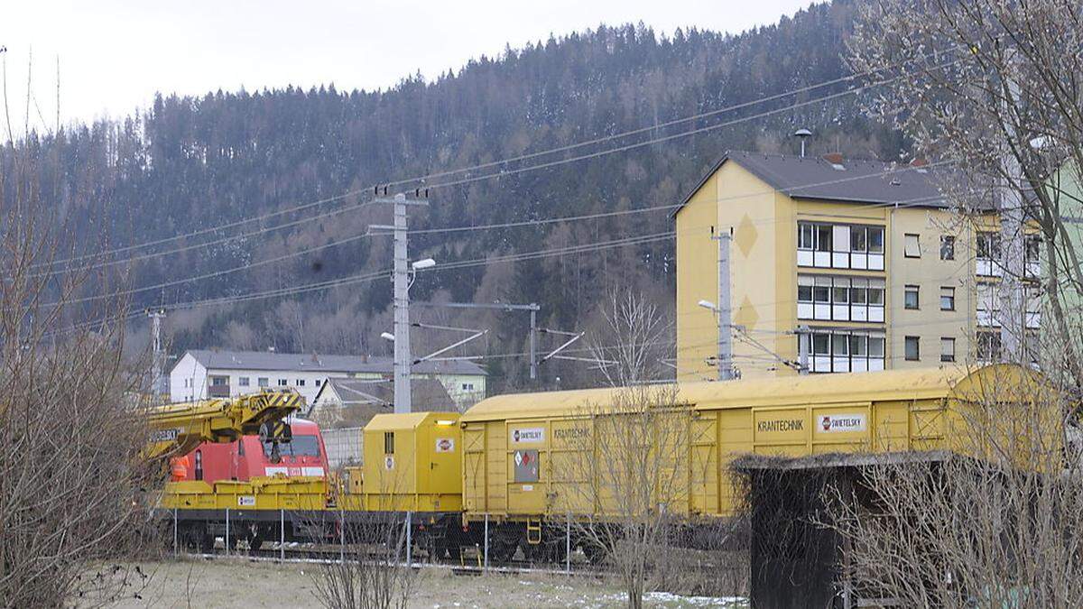 Der Vorfall ereignete sich im Bereich des Bahnhofs Niklasdorf