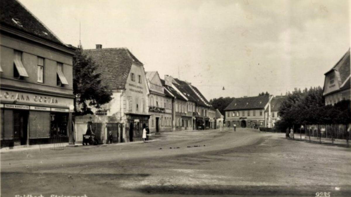 Feldbach im Jahre 1930 - vier Jahre vor dem schrecklichen Mord in Unterweißenbach