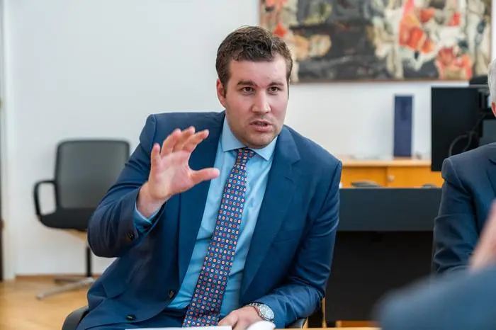 Bank Austria Vorstand Dieter Hengl, 20.04.2023, Graz, Hanschitz