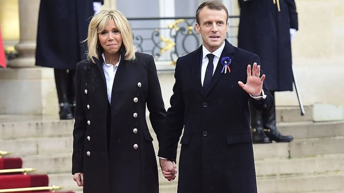 Brigitte und Emmanuel Macron 