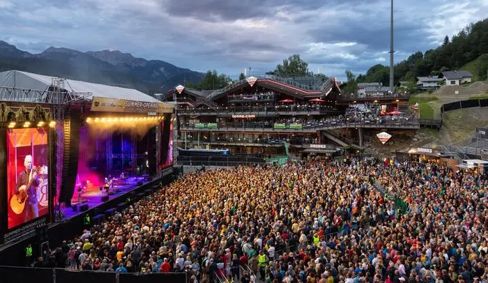 Das Summer-Opening lockte heuer Zehntausende an fünf Tagen nach Schladming – hier im Bild Rainhard Fendrich