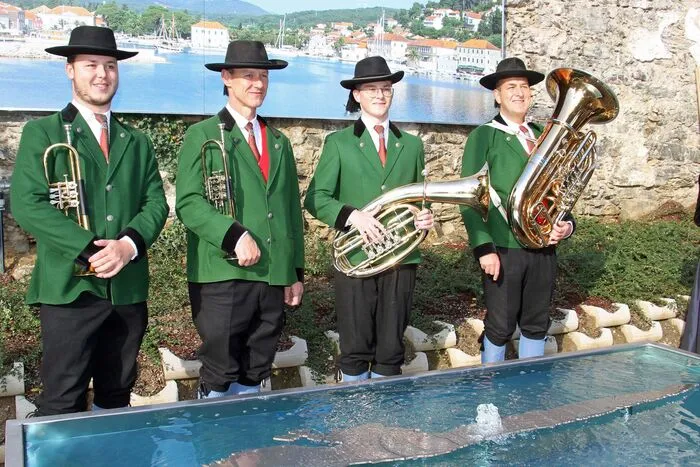 Für den glanzvollen Auftakt sorgte das Quartett der Statkapelle St. Andrä