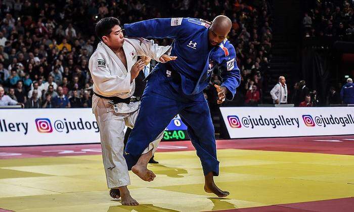 Der Japaner Kokoro Kageura besiegte Teddy Riner