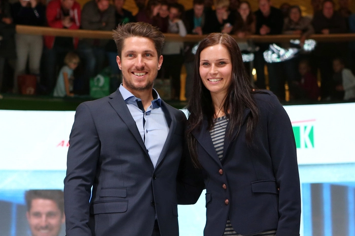 Marcel Hirscher und Anna Veith