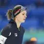 BEIJING,CHINA,13.FEB.22 - OLYMPICS, SPEED SKATING - Winter Olympic Games Beijing 2022, 500m, ladies. Image shows Vanessa Herzog (AUT). Photo: GEPA pictures/ Patrick Steiner