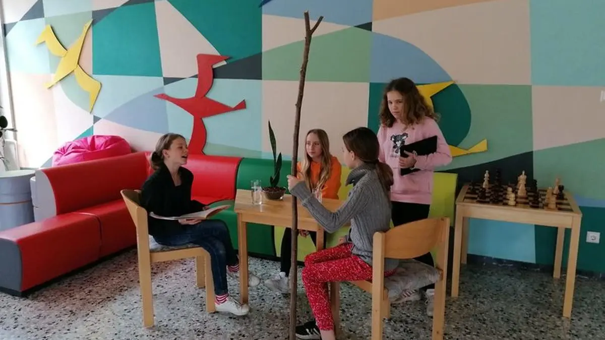 Emma Giesen, Sarah Gruber, Helena Lazarus und Victoria Mörtl