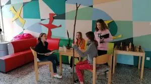 Emma Giesen, Sarah Gruber, Helena Lazarus und Victoria Mörtl