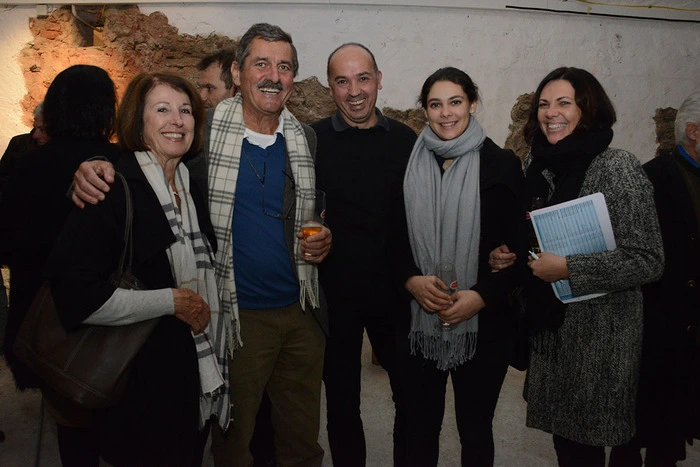 Bei der Vernissage gesehen: Kunstkenner Ex-Primarius Plank