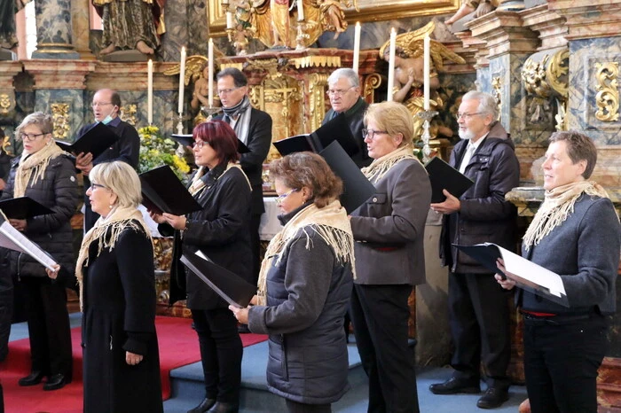 „Es ist dies unsere erste Uraufführung“, sagte Volksliedchor-Obmann Martin Kircher. 