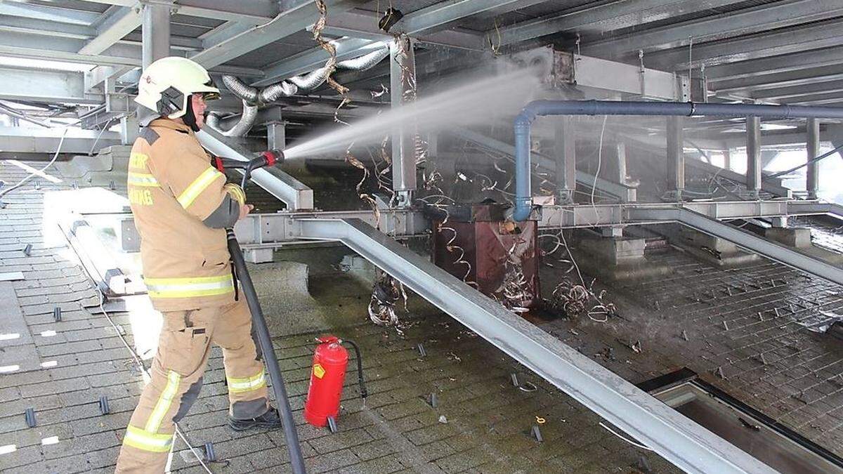 Brand in Schladming