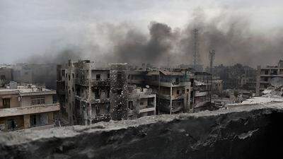 Zerstörung in Aleppo 